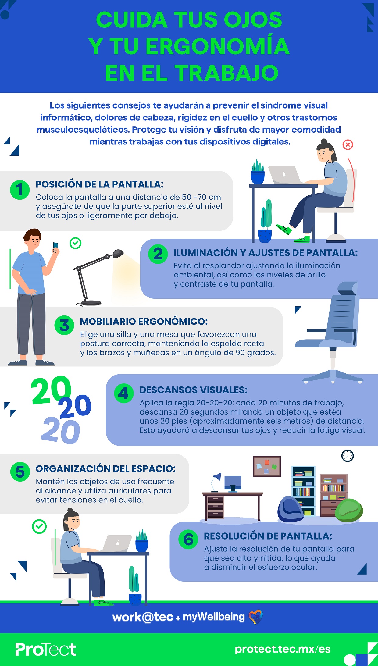 Cuidados en el trabajo